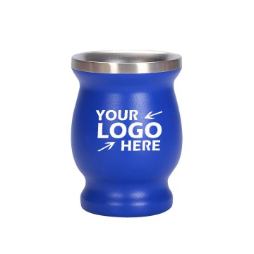 8oz Stainless Yerba Mate Mugs Gourd Shape